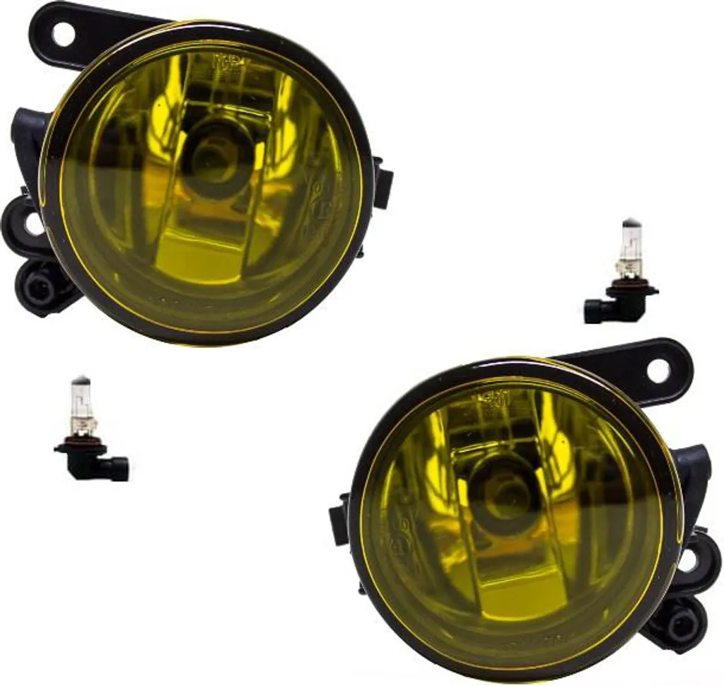 Phares antibrouillard Golf 5 pour conduite de nuit verre jaune US