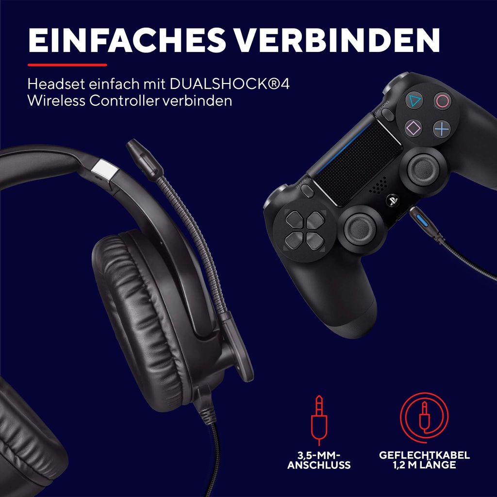 TRUST GXT488 FORZE PS4 HEADSET 23530 černá Obrázek produktu 15