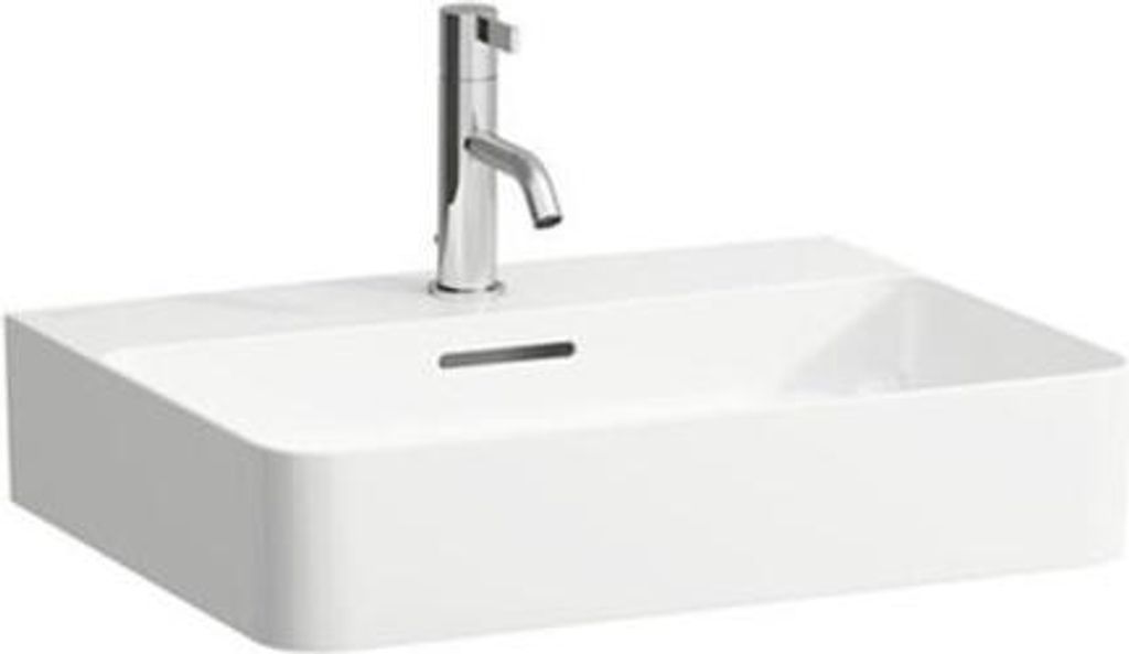 LAUFEN Laufen Aufsatzwaschtisch VAL 550x420mm m ÜL ohne Hahnloch weiß LCC
