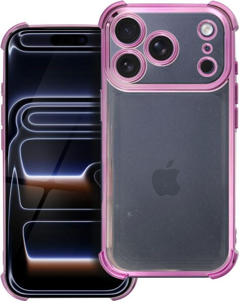 Case ANTISHOCK ELECTRO passend für IPHONE 17 Pro pink