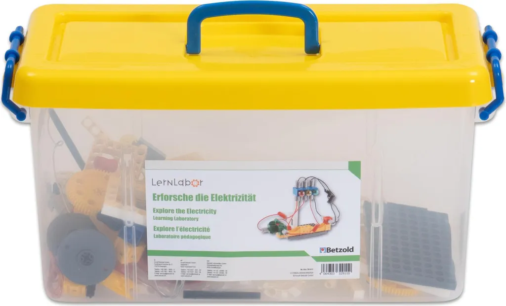 Kit d'expériences électricité Laboratoire d'apprentissage Betzold STEM