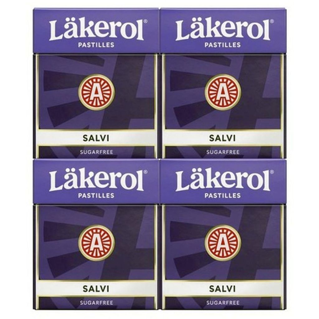 Läkerol Salvi 100g 4er Pack á 25g Produktbild 