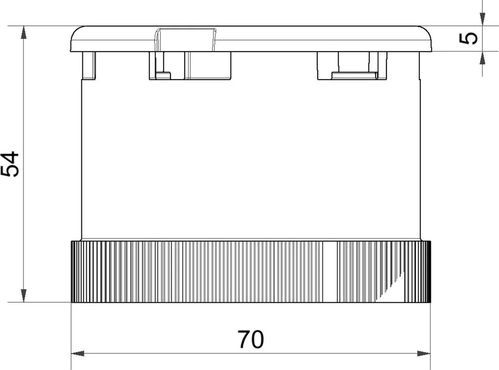 Alerte sonore 105 dB 24V : solution pour milieux bruyants 64587075
