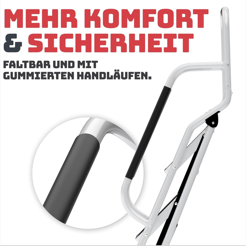 Stackmeister Trittleiter Sicherheitsleiter