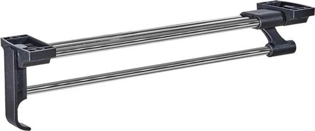 Porte-pantalons coulissant pour armoire - Support télescopique de 40 cm