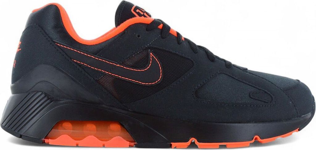 Nike Air Max 180 - Black Hyper Crimson - Herren Schuhe Sneakers Schwarz FJ9259-002 , EU 41 US 8