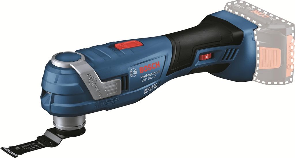 Akumulátorový multifunkčný rezač GOP 18V-34 Obrázok produktu 