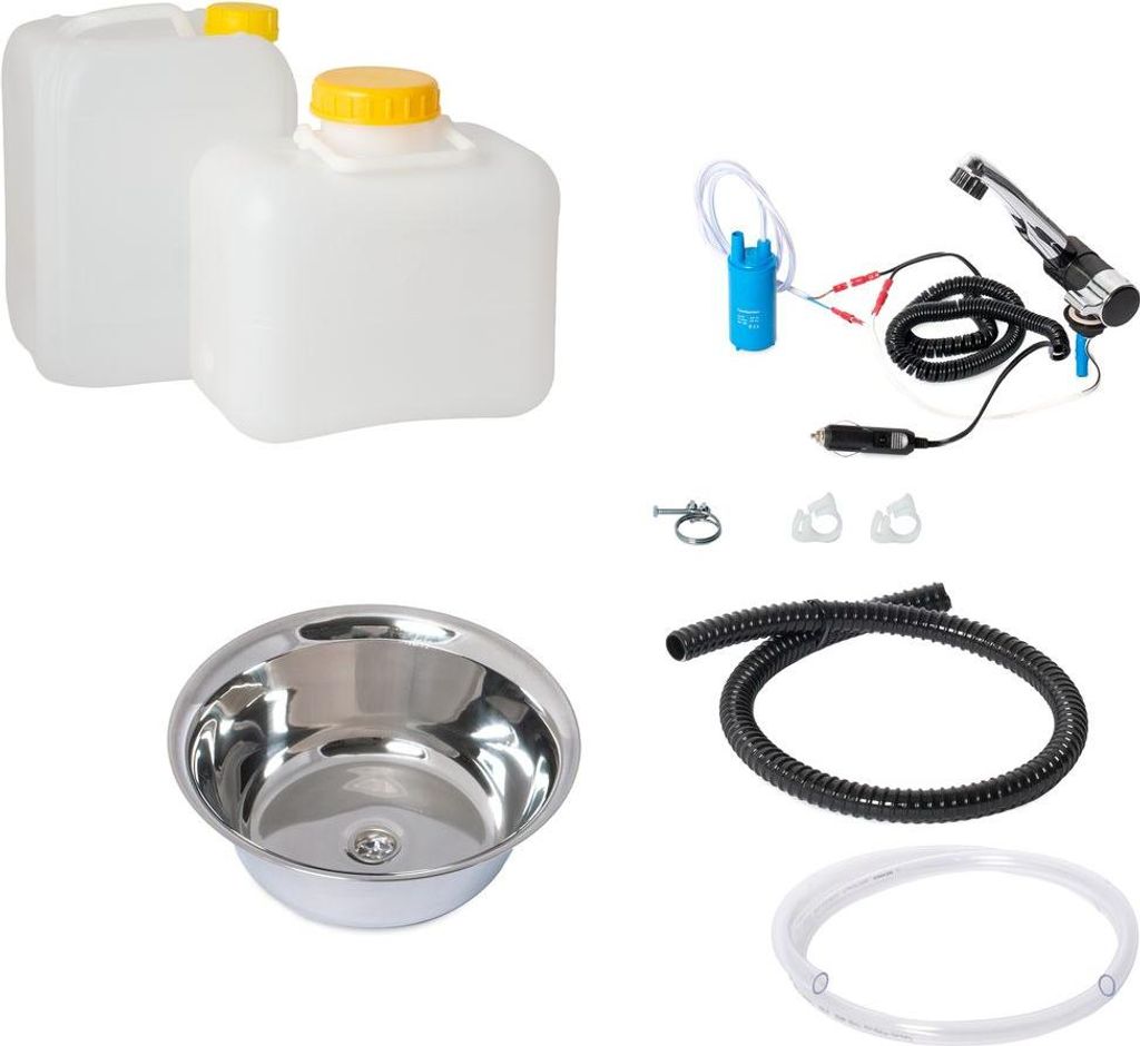 12V Miniküche Campingküche Küchenblock Bausatz Technikpaket Reisemobil womo 36cm