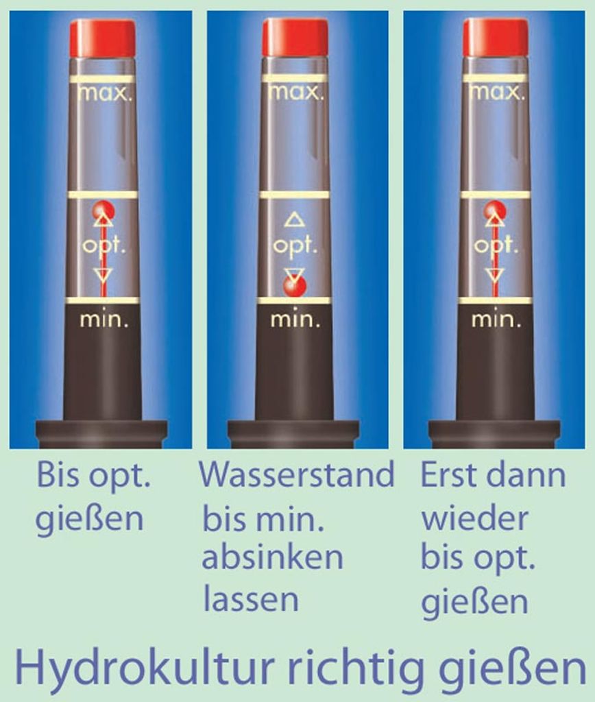 Wasserstandsanzeiger Hydrokultur Pflanztiefe von 34 - 50 cm - bei hap,  11,49 €