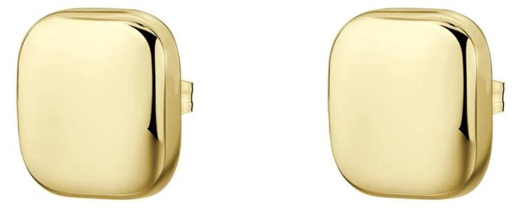 Boucles d'oreilles Muse BUE22 plaquées or au design moderne et chic