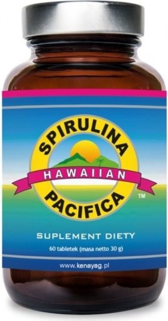 Kenay Hawajska Spirulina Pacifica (60 tabletek) BI3197 Zdjęcie produktu 