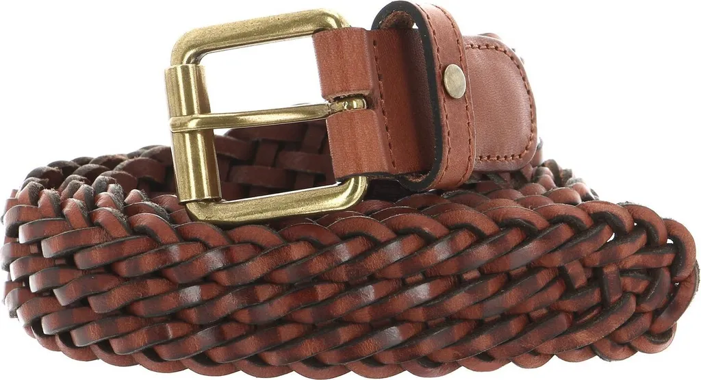 Cintura SADDLER Grahn Pelle W90 Marrone: Resistente e Regolabile per Jeans
