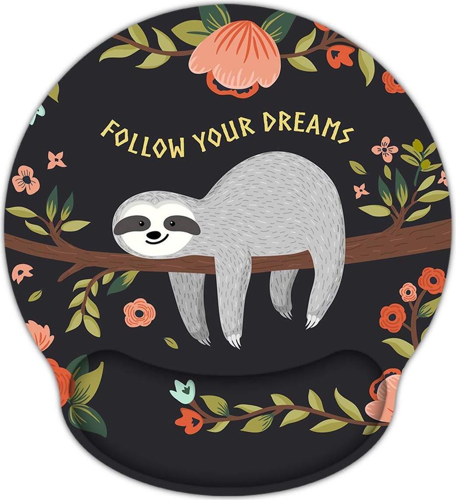 INF Tapis de souris avec support de poignet ergonomique Image du produit 