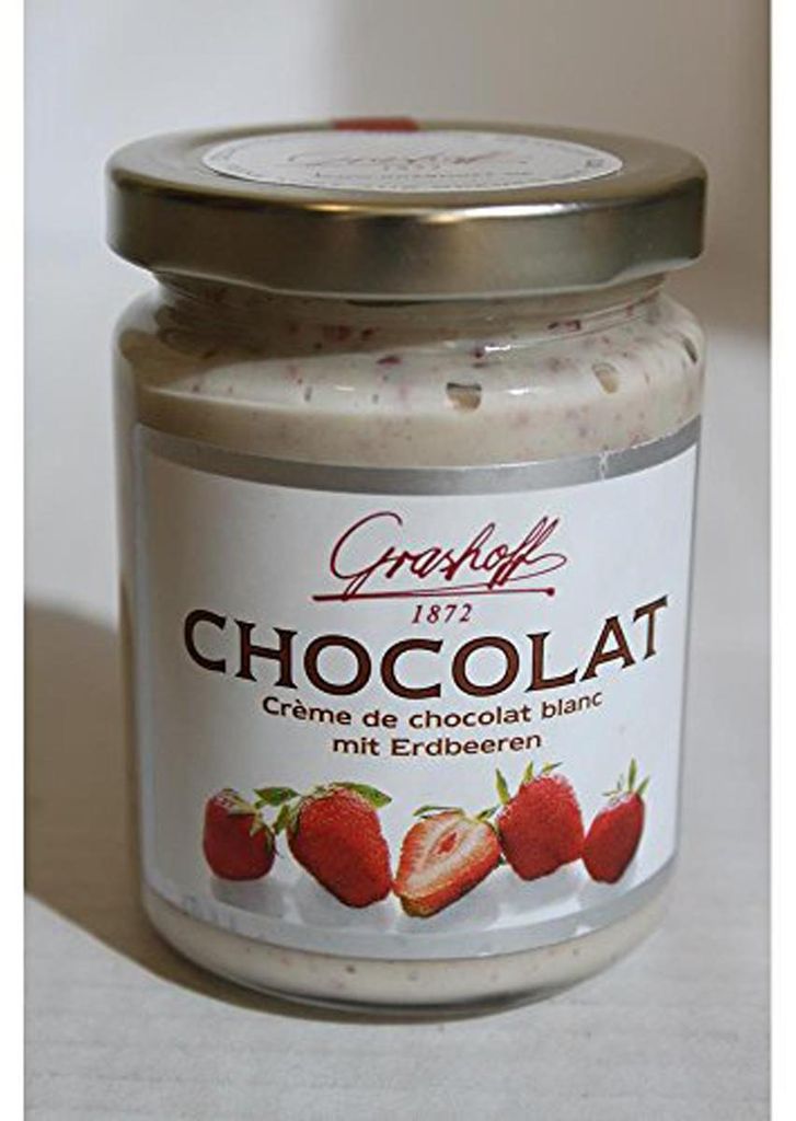 Grashoff Chocolat Blanc z truskawkami z białej czekolady Zdjęcie produktu 