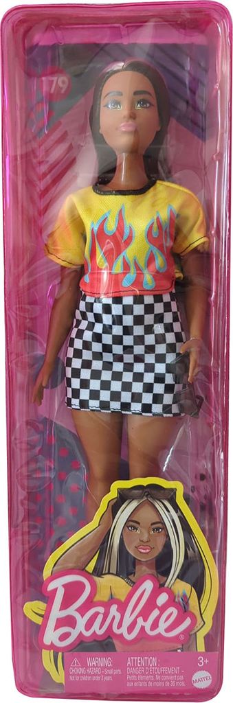 Bábika Mattel HBV13 Barbie Fashionistas s dlhými vlasmi a Obrázok produktu 