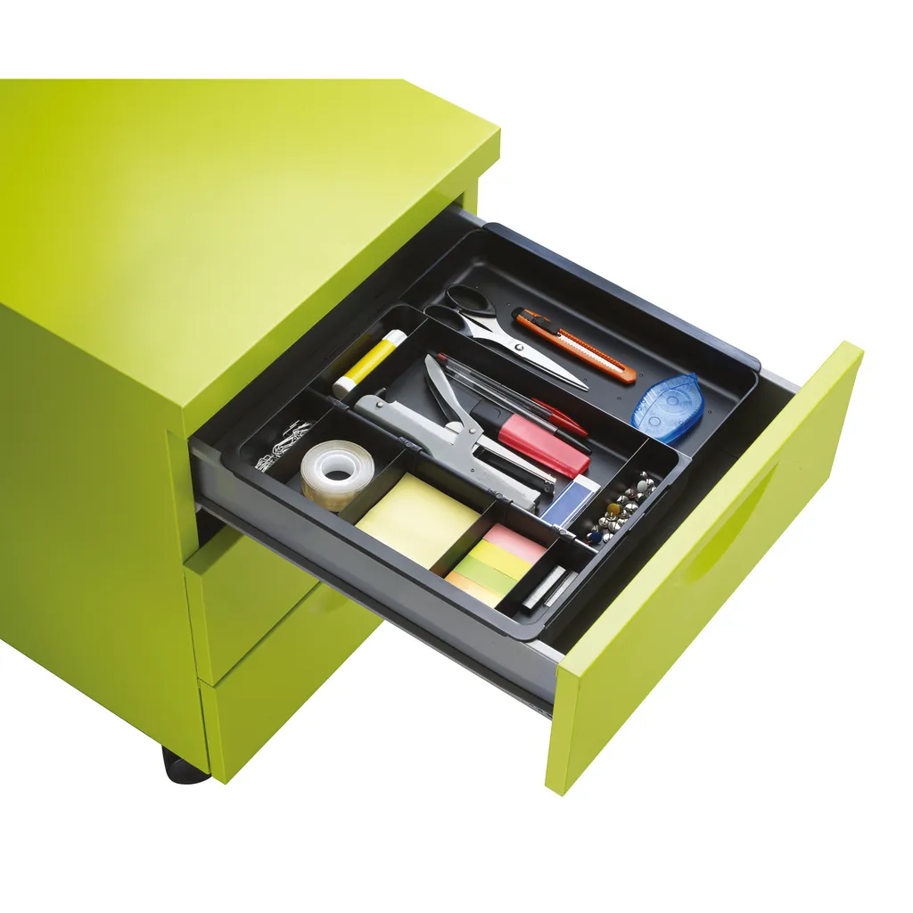 Exacompta Organiseur Drawinsert Ecoblack Noir - Lot de 6 Modules 316014D