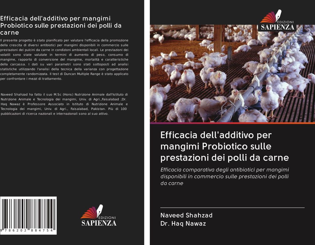 Efficacia dell'additivo per mangimi Probiotico sulle prestazioni dei polli da carne