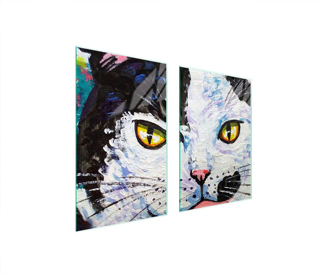 Glasschutzplatte Für Küche 65X52 Cat
