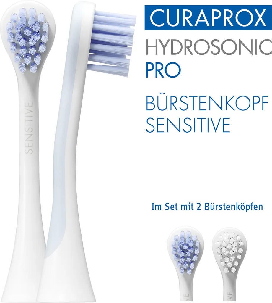 Curaprox Hydrosonic Sensitive Tête de remplacement - 1 unité originale - 3