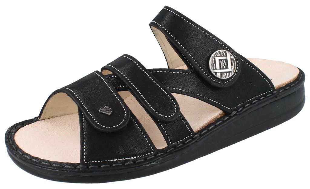 FINN COMFORT Agueda Damen Pantolette schwarz Brina Produktbild 