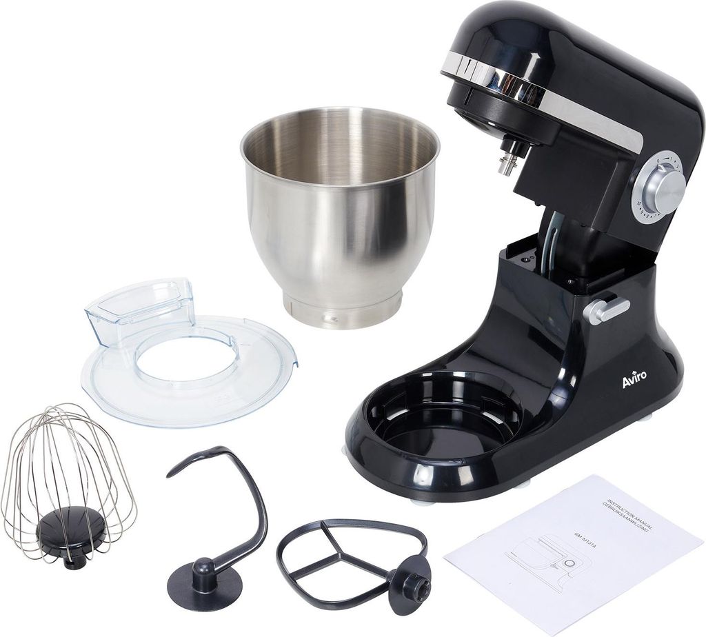 Produktbild von Kaufe 5L Küche Essen Stand Mixer 1200W 6-geschwindigkeit Edelstahl Schüssel Hause Creme Ei Schneebesen Mixer Kuchen Teig Brot Mixer Maker Maschine Zum Preis Ab 108