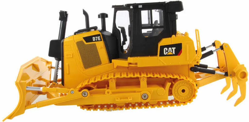 Bulldozer RC CAT D7E Carrera avec Lame Mobile et Sons Réalistes 1:24 - 15