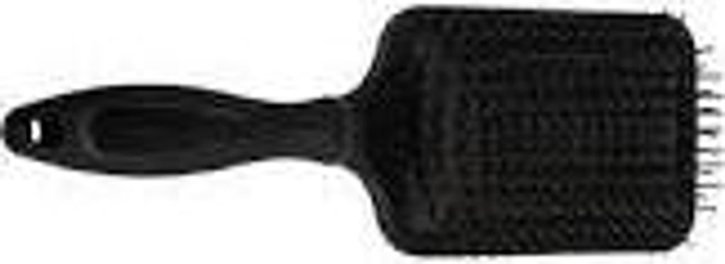 Paddle Brush mit Noppen schwarz