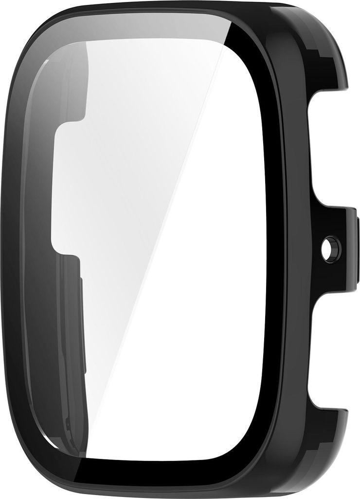 INF Amazfit Active 2 Square Schutzhülle PC+Glas Displayschutz Marineblau Schwarz