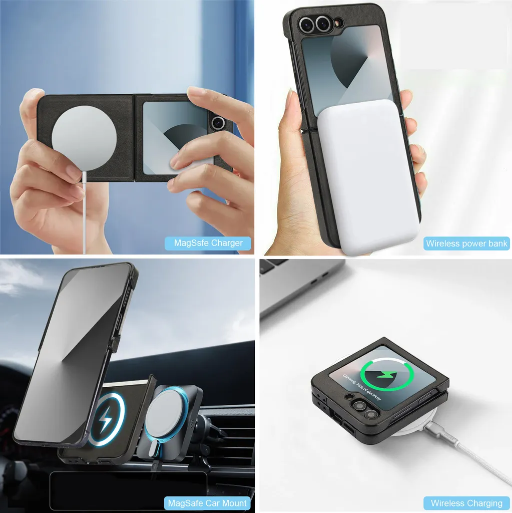 INF Custodia magnetica per Samsung Galaxy Z Flip 6 - 3