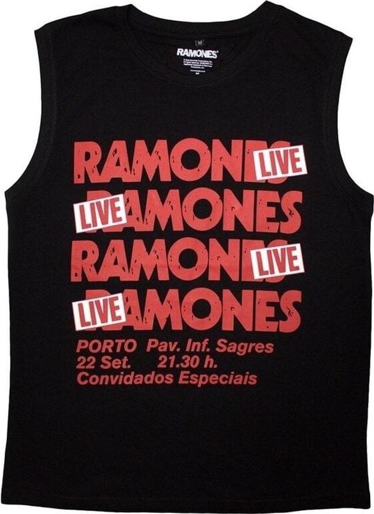 Ramones Concert Black M T-Shirt