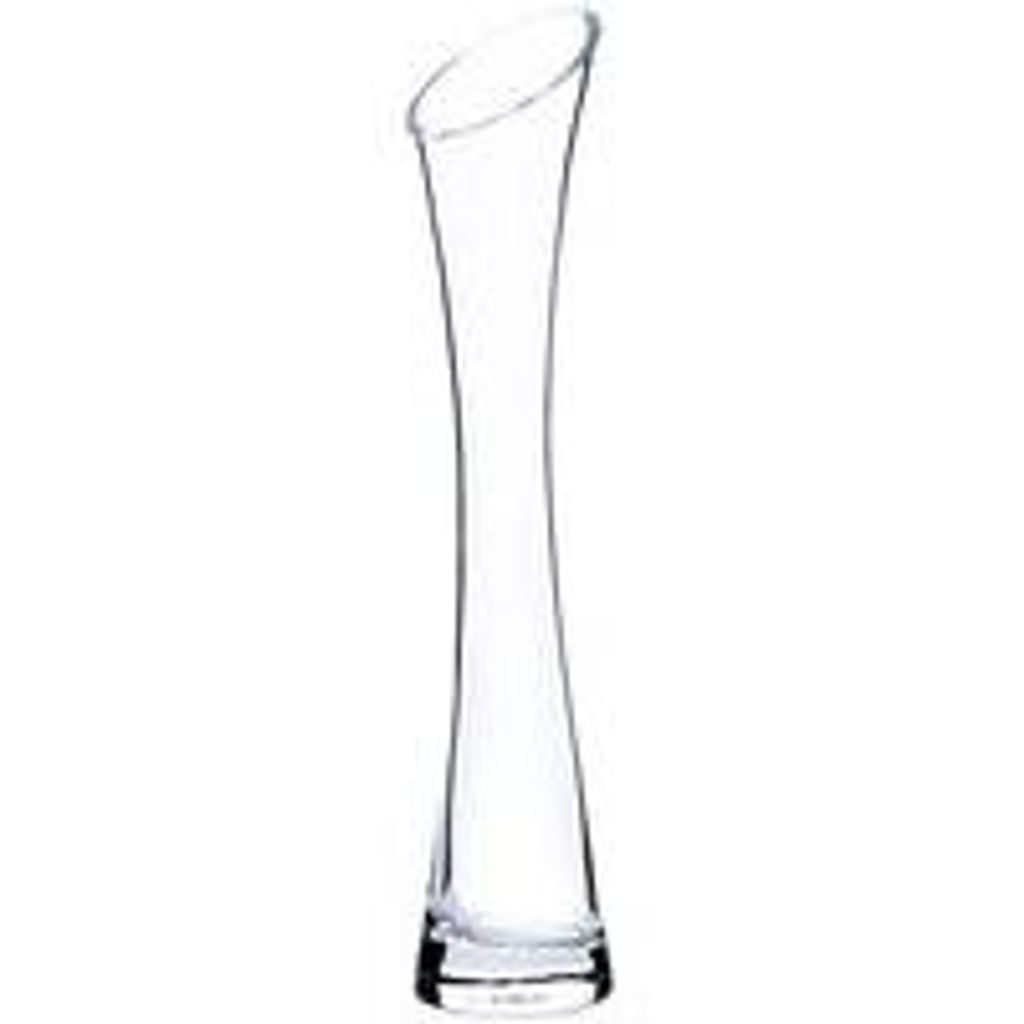 Gläserne Vase - Elegant und atmosphärisch - Einzelstück - 20 cm