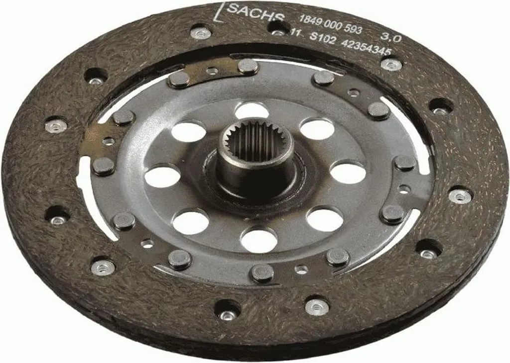 Disque d'embrayage de rechange pour Polo 6N compatible 028141035G