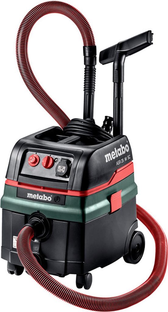 Metabo Allessauger ASR 25 M SC (1400W, inkl. Vliesbeutel + Düsen, 2 Saugrohre)