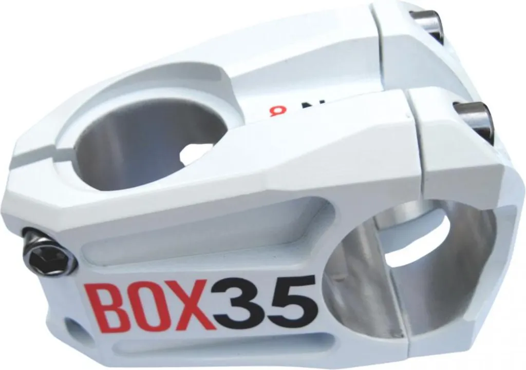 Potence de vélo de route Deda BOX35 longueur 45 mm en finition blanche