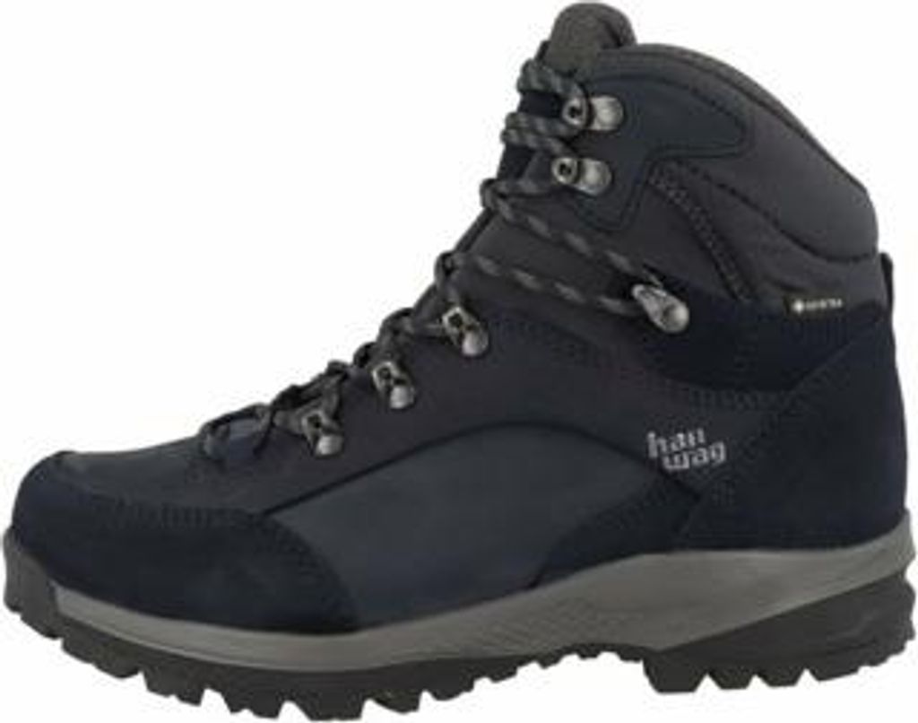 Hanwag Banks SF Extra Lady GTX Trekkingschuhe High Wanderschuhe Gore-Tex wasserdicht Damen blau 43