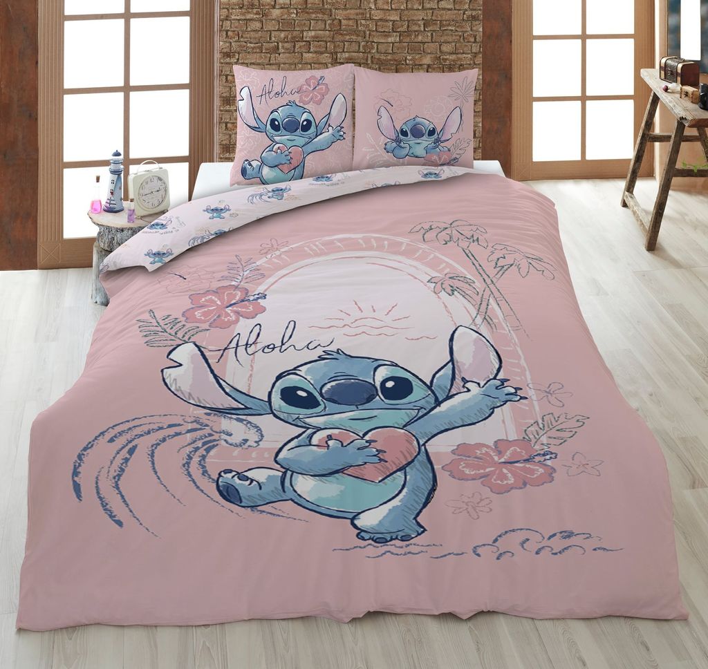 Disney Lilo i Stich dwustronna pościel 2szt 135 x 200 cm Zdjęcie produktu 