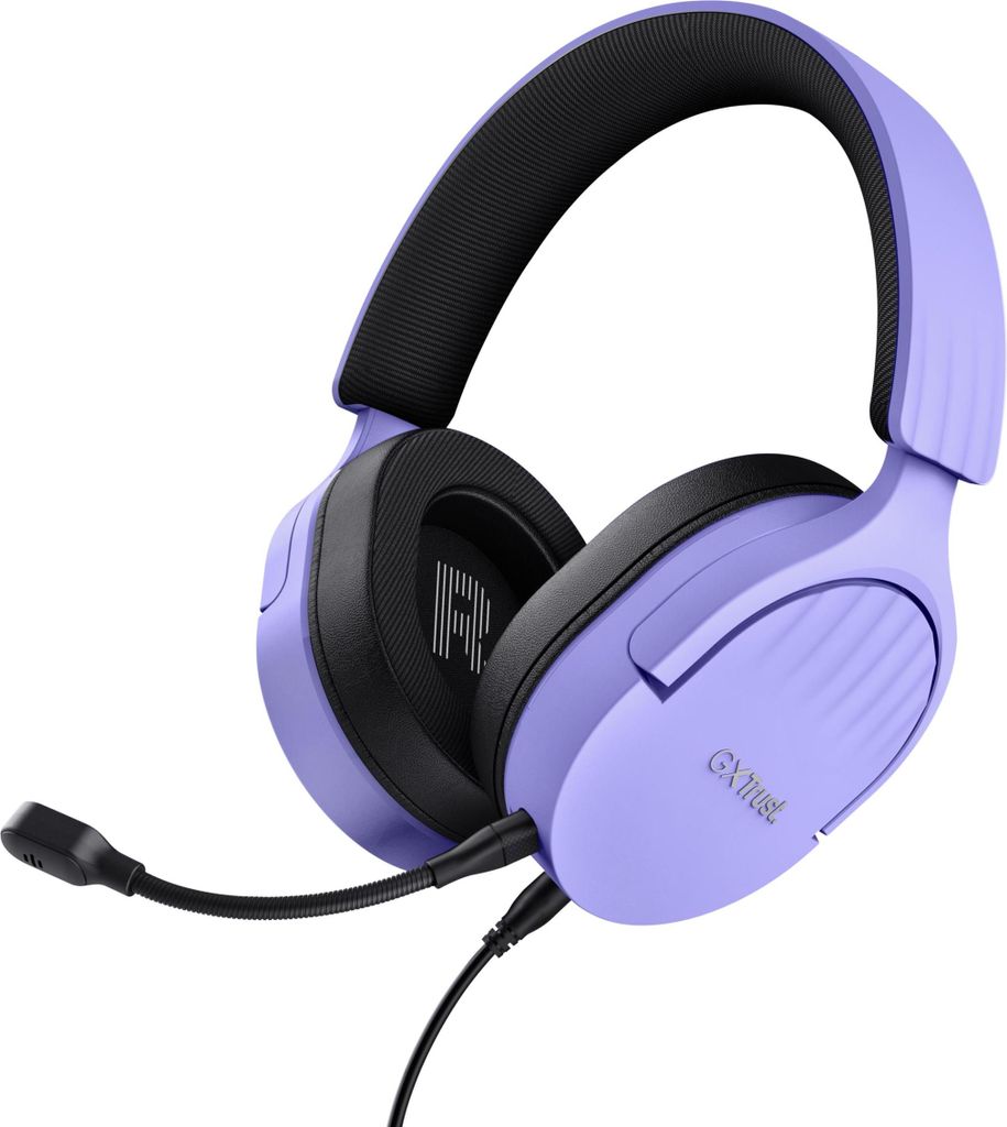 Trust Gaming GXT 489P Fayzo Gaming Headset für PC, PS5, PS4, Xbox Series X|S, Switch, 3,5-mm Klinke, 35% Recyclingkunststoff, Over-Ear Kopfhörer,...