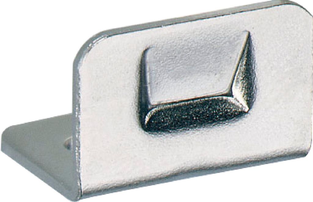 HETTICH PRESTIGE 2000 Anschlagwinkel zum Anschrauben, Stahl vernickelt