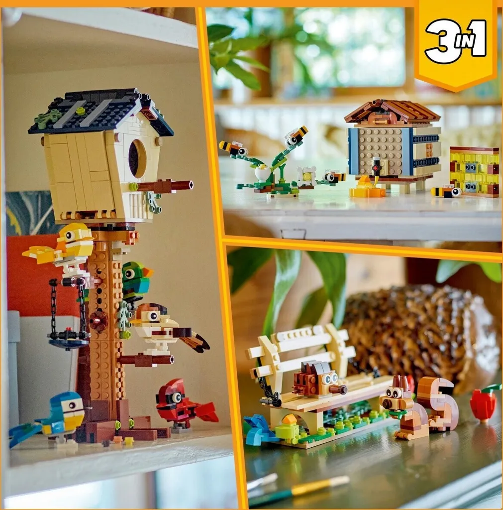 Maisonnette à oiseaux LEGO Creator 31143 - Jeu de construction 3-en-1 - 19