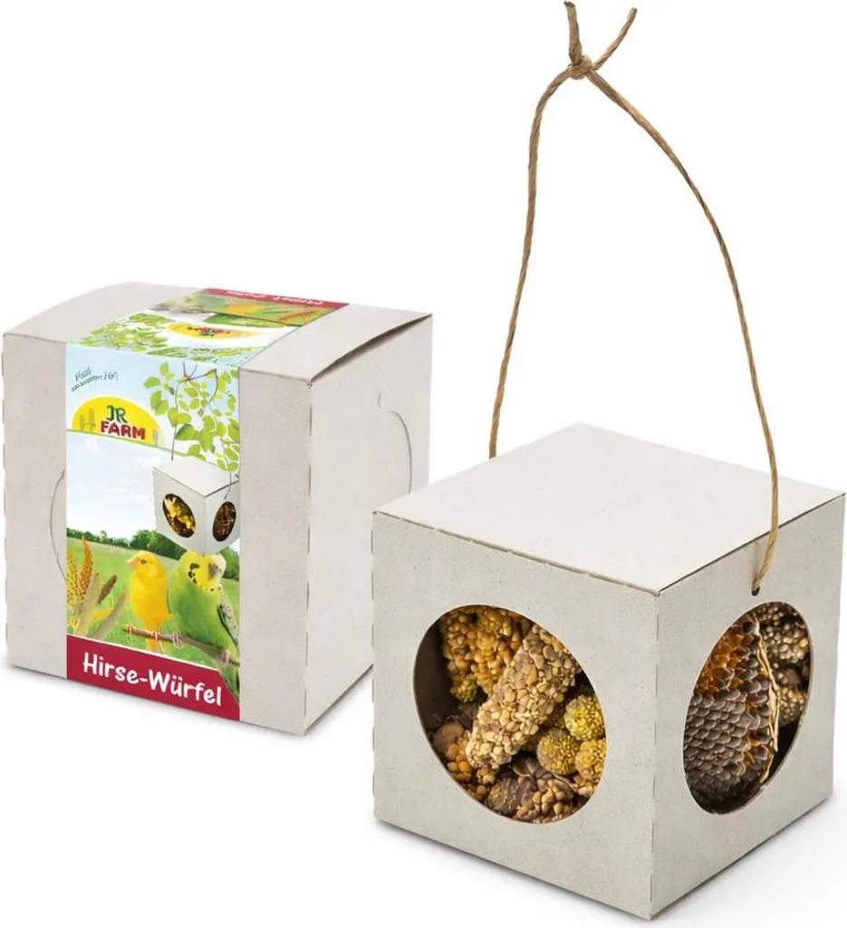JR FARM Cubo Gustoso 150g: Il Must-Have per il Foraging dei Pappagalli - 7