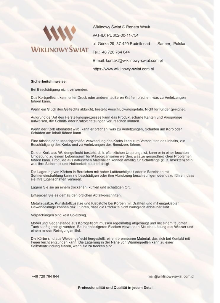 Wiklinowy Świat - Liegekorb grosse Hunde Hundebett Weidenbett für Haustiere - Natürlich warm, atmungsaktiv und stilvoll - Verschiedene Größen ...
