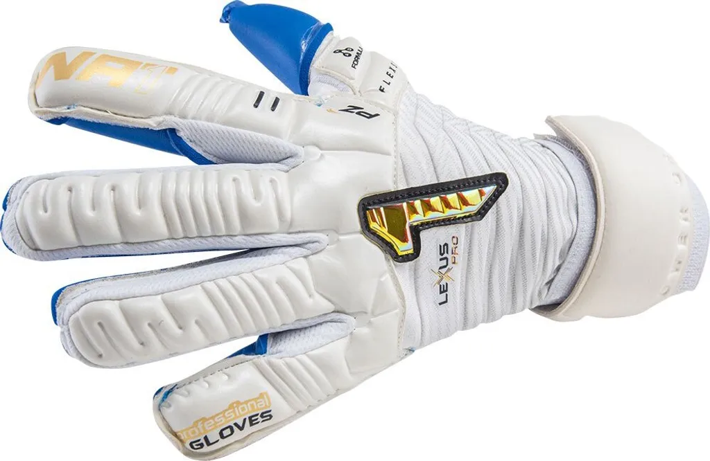 Gants de gardien Rinat Lexus Gk Pro Blanc Taille 10 pour match de foot - 2