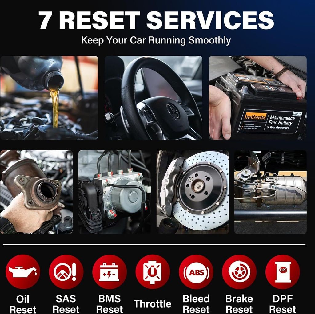 Launch CRP123X V2.0 OBD2 Scanner Professioneller Produktbild 2