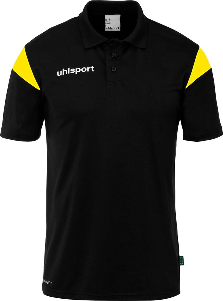 Uhlsport Squad 27 Poloshirt Kinder - Schwarz / Lime