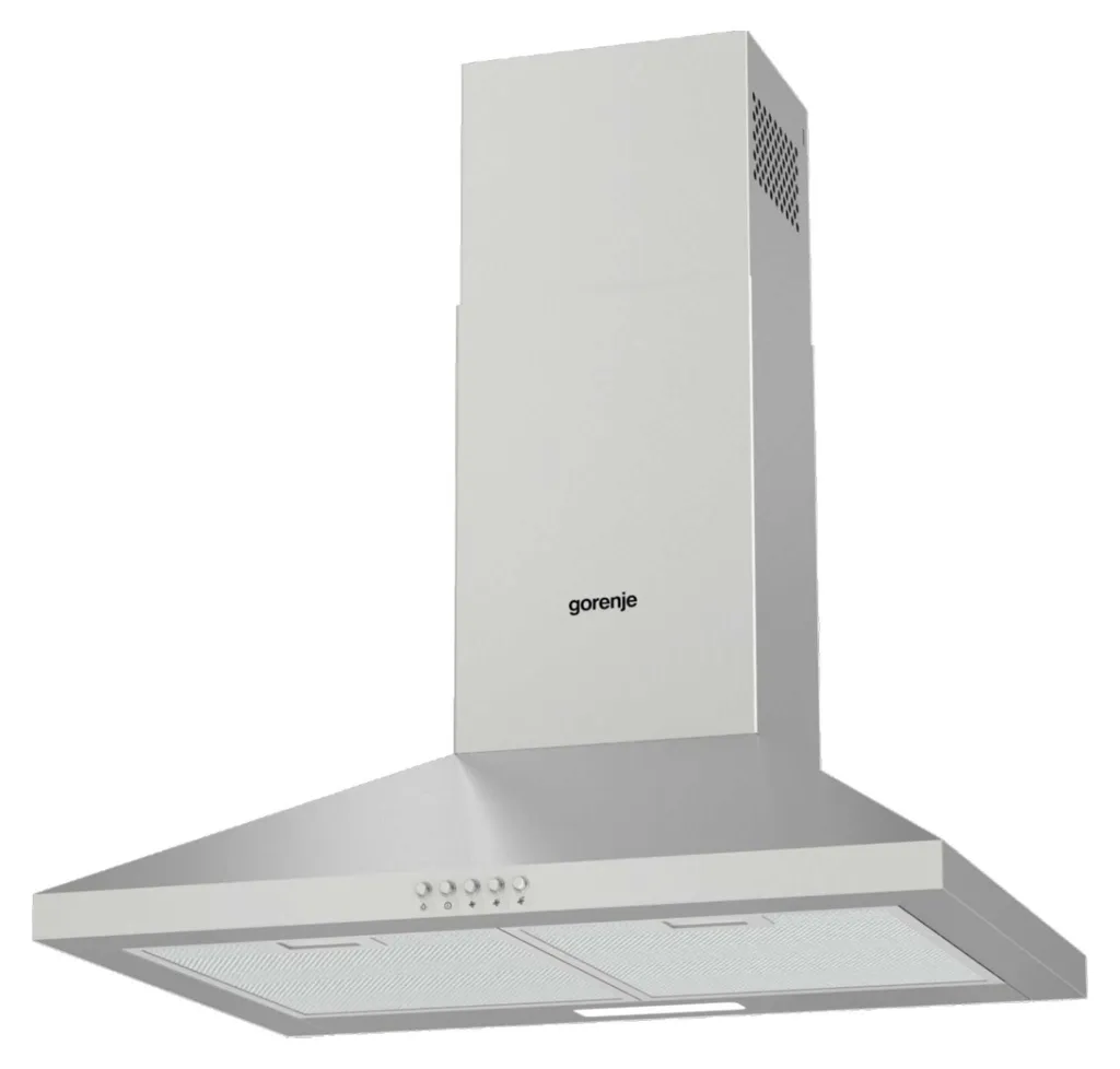 Hotte décorative Gorenje WHC629E4X-DE 60cm avec éclairage LED puissant