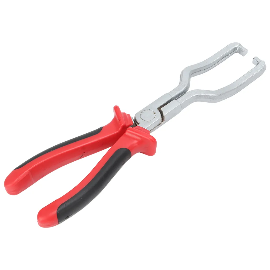 Pinza per tubi, pinza per tubi di alimentazione del carburante, pinza per la rimozione della linea del carburante, pinza per linee di benzina, pinza per lo scollegamento del tubo del carburante, strumento per il rilascio del morsetto del tubo del carburante - 2