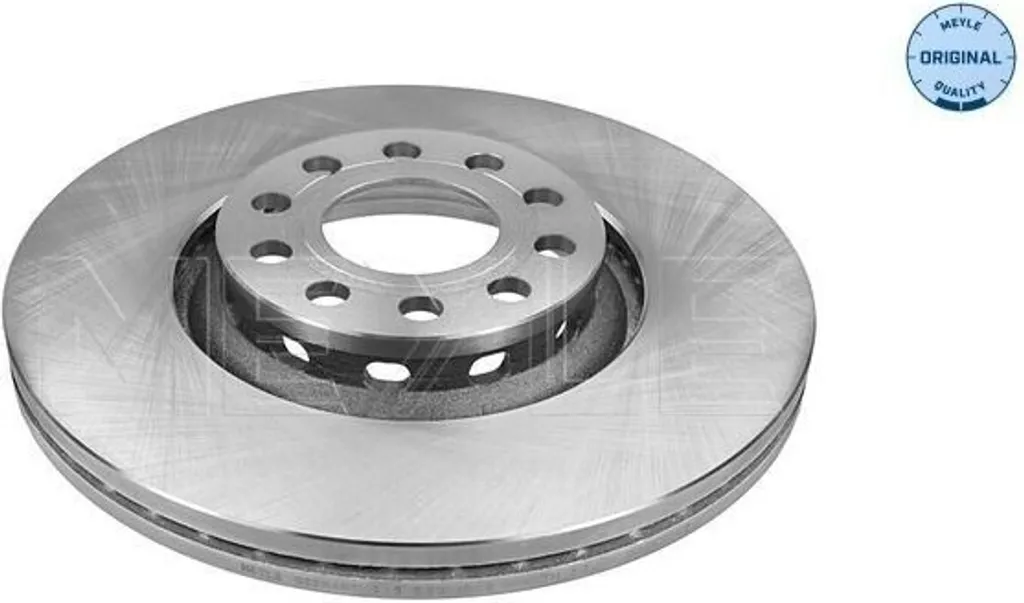 Disque de frein ventilé avant pour Audi A4 et A6, modèle MEYLE 1155230039
