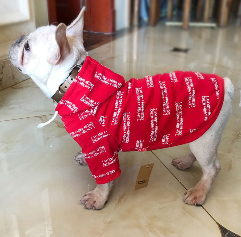 Winter-Hundekleidung für Hunde, Hoodies, Fleece, warmes Sweatshirt, Hundejacke, Kleidung, Haustierkostüm, Hundekleidung - 2XL