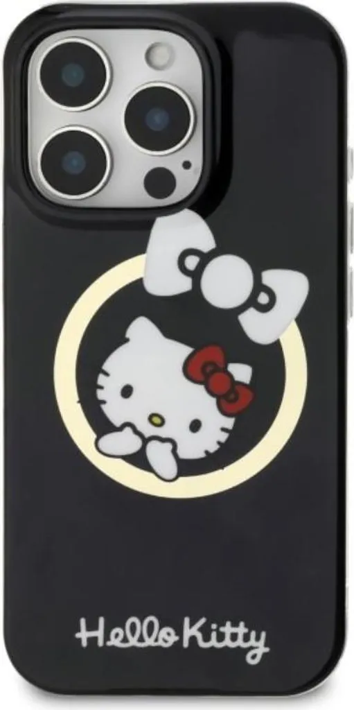 Coque Hello Kitty IML Fun Bow MagSafe iPhone 16 Pro Noire - 5