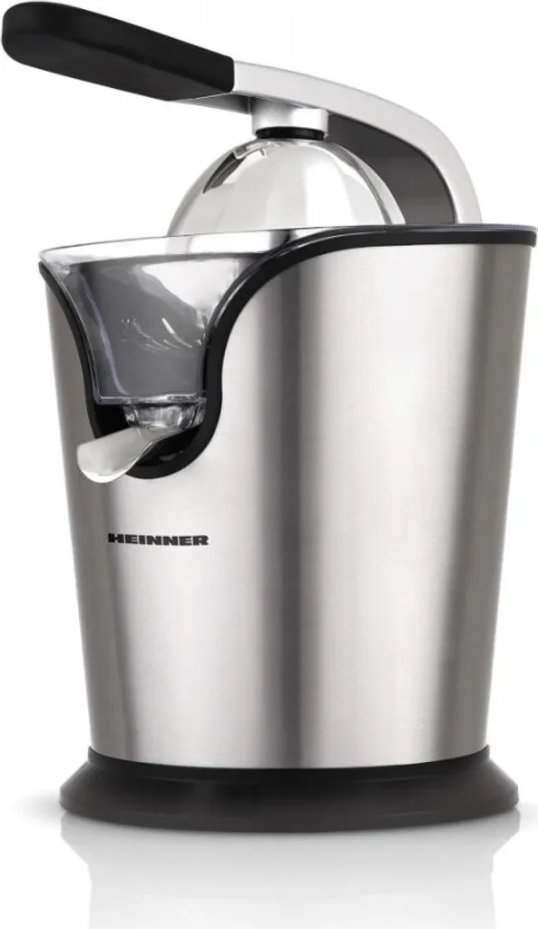 Presse-agrumes Heinner C160SS 160W inox avec bec verseur anti-goutte
